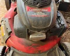 Troy-built lawn mower