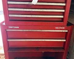 Small Craftsman rolling tool chest