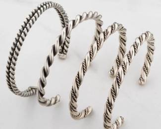 A Large Collection of Sterling Silver Jewelry