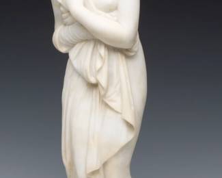 Bronze and Alabaster Sculpture