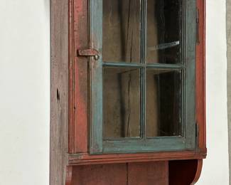 Hanging Cabinet in Old Paint
