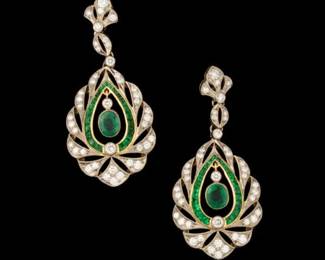 Emerald Earrings