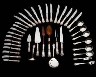 Large Sterling Silver Service Sets