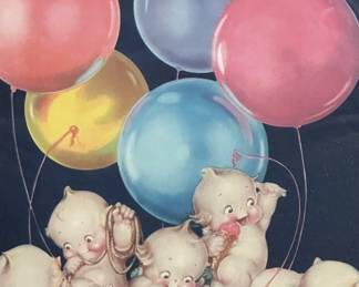 Rose O Neill Kewpies in Gondola