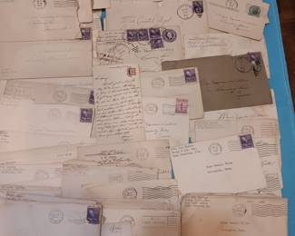 WWII 60+ letters home from US soldier