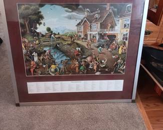 Proverbidioms print by T. E. Breitenbach