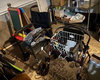 Wheelchair and walker