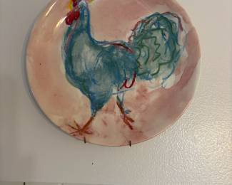 Tiffany & Company rooster plate