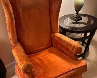 Heritage Queen Anne Highbacked Chair