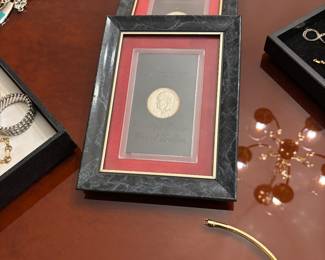 Silver proof Eisenhower Dollar