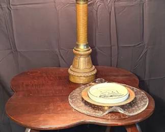 018 Side Table  Lamp