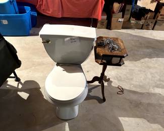 additional seating (ha), small table and heavy duty dog chair/collar