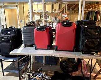 Lots of luggage