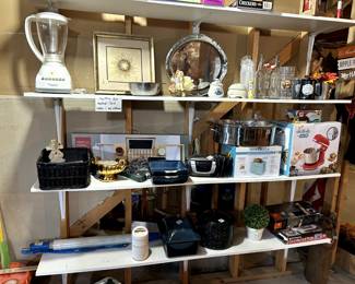 misc kitchen and decorative items