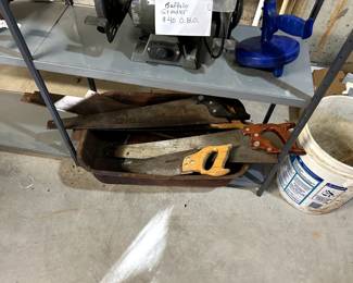 lots of hand saws