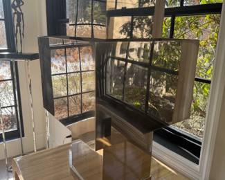 Vintage Italian Chrome Lamps