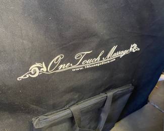 Portable massage table