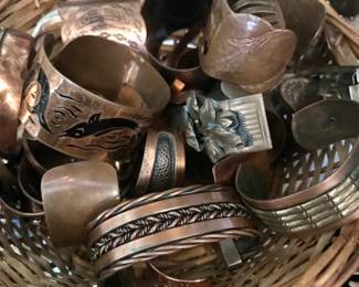 copper bracelets