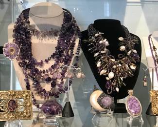 Amethyst jewelry