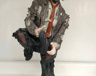 Flambro Numbered Limited Edition Clown Figurine — Emmett Kelly Jr. Collection