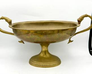 Vintage Brass Compote