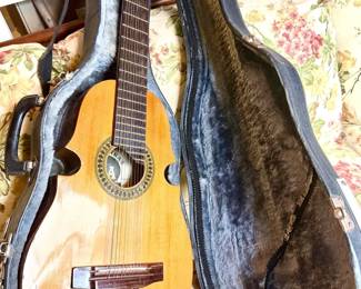 Acoustic Guitar With Case