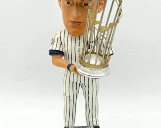 Phil Hughes New York Yankees 2009 World Series trophy bobblehead