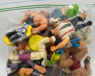 Vintage Wrestling Figurines and Action Figures