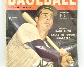 Street & Smith's 1948 Baseball Pictorial Yearbook featuring Joe DiMaggio on the cover