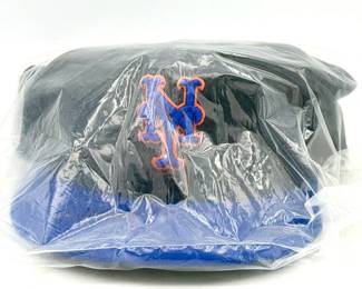 Carlos Delgado Signed Blue and Black Mets Cap (Signed in Black)