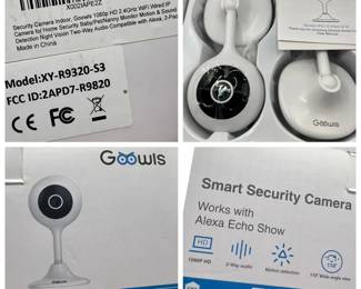 Smart Security Camera Model XY-R9320-S3 for iOS & Android by Goowls