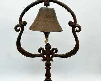 Vintage Cast Iron Cow Dinner Bell