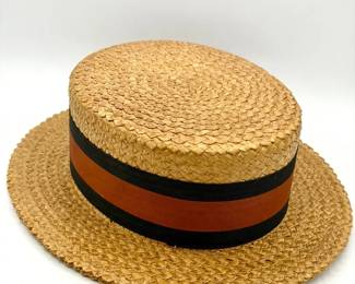 Dobbs Straw Boater Hat