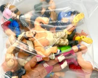 Vintage Wrestling Figurines and Action Figures