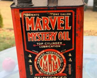 Vintage Marvel Mystery Oil One Gallon Tin
