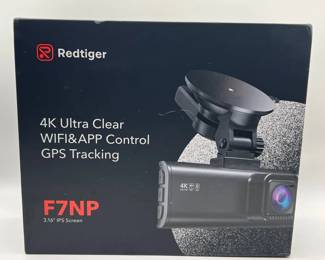 Redtiger 4K Ultra Clear WIFI & APP Control GPS Tracking F7NP 3.16” IPS Screen