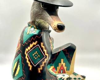 Robert Shields Trickster Coyote Sculpture