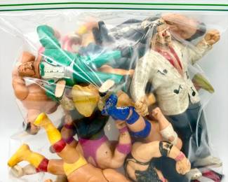 Vintage Wrestling Figurines and Action Figures