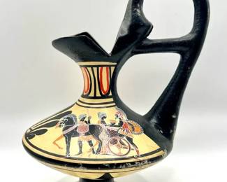 Decorative 8” Greek Pitcher