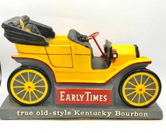 Early Times "true old-style Kentucky Bourbon" collectible car bottle or decanter