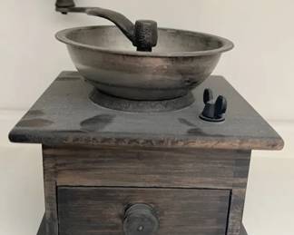 Vintage or Antique-Style Manual Coffee Grinder