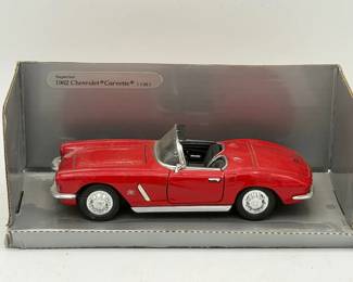 Ertl 1/18 Scale Diecast 7835 - 1962 Chevrolet Corvette - Red