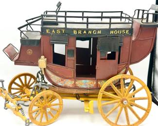 Vintage East Branch House stagecoach