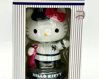 limited edition Hello Kitty New York Yankees bobblehead