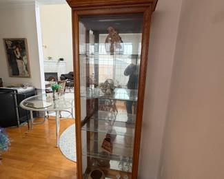 . . . cute curio cabinet