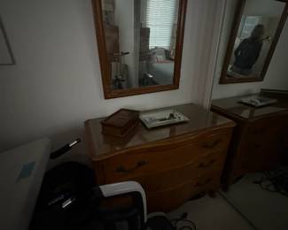 . . . dresser and mirror