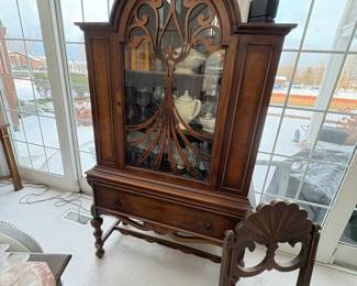 . . . antique china hutch