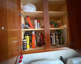 . . . cleaning supplies