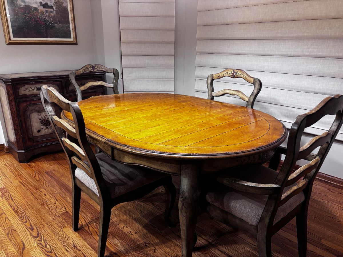 Hooker Table and Buffet - $350