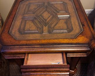 Aspen Home end tables (1 of 2 end tables). Also have matching coffee and sofa tables